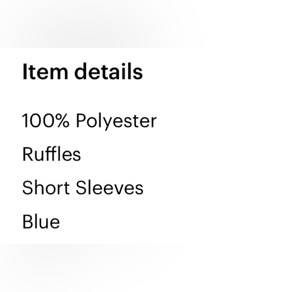 Navy Blue Peter Pan Collar Top - Picture 5 of 6